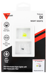 Trijicon AC50011 DI Night Sight Standard Replacement Kit Green Fiber & Black Retainer