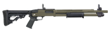 Mossberg 50759 590R  12 Gauge Pump 3" 6+1 18.50" OD Green Cerakote Heat Shield Barrel, OD Green Cerakote Steel Receiver, AR Mil-Spec Adjustable Black Synthetic Stock, Black Polymer Magpul Grip