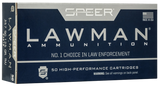 Speer 53919 Lawman  357Sig 125gr Total Metal Jacket Flat Nose 50 Per Box/20 Case
