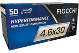 Fiocchi 46EXD Hyperformance  4.6x30mm 38gr Tipped Hollow Point 50 Per Box/20 Case