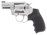 Colt Mfg KCOBRASB2RBBS King Cobra  357 Mag 6rd Shot 2" Stainless Steel Barrel, Cylinder & Frame, Black Hogue Overmolded Grip, Exposed Hammer, DA/SA