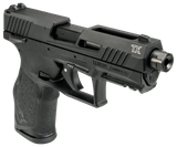Taurus 1-2TX22141-5X10 TX22  Full Size Frame 22 LR 10+1 4.60" Black Threaded Barrel, Black Serrated Slide, Black Polymer Frame w/Picatinny Rail, Ergonomic Grip, 5 Mags