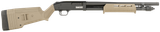 Mossberg 51608 590S  Compact 12 Gauge Pump 3" 9+1 18.50" Drilled & Tapped Receiver, Synthetic Stock