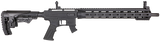 Derya Firearms TM22.FLASH.18 TM22 Flash 22 LR 10+1 18" Black Anodized Threaded Barrel, Black Anodized Aluminum Receiver w/Picatinny Rail, M-LOK Handguard & Forend, Black Fixed Polymer Stock, Black Pol