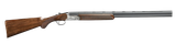 Rizzini USA 2203-41028 Aurum EVO 410 Gauge Break Open 3" 2rd 28" Black Over/Under Vent Rib Barrel, Coin Anodized Receiver Engraved w/Game Scene, Fixed Turkish Walnut Stock w/Prince of Whales Grip