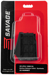 Savage Arms 55222 25  4rd 22 Hornet Black Polymer