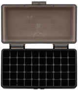 Berry's 19642 Ammo Box  9mm/380ACP Smoke/Black Polypropylene 50rd