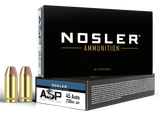 Nosler 51284 Assured Stopping Power Handgun 45ACP 230gr Jacketed Hollow Point 50 Per Box/10 Case