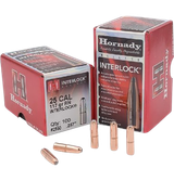 Hornady 2550 InterLock  25 Cal .257 117 gr Round Nose 100 Per Box/ 25 Case