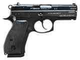 CZ-USA 91297 75 P01 50th Anniversary Elite 9mm Luger 15+1 3.75" Black Steel Barrel & 50th Anniversary Engraved/Serrated Slide, Black Polycoat Aluminum Frame w/Beavertail, Black Rubber Grip
