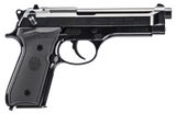 Beretta USA J92SB15 92SB Repro 50th Anniversary 9mm Luger 15+1 4.90" Blued Barrel, Polished Blued Engraved/Serrated Slide, Polished Anodized Aluminum Frame w/Beavertail, Black G10 Grip