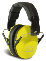 Walker's GWPFPM1YL Pro Low Profile Passive Muff 22 dB Over the Head Black/Yellow Polymer