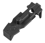 Magpul MAG803-BLK Tactile Lock-Plate Type 1 Made of Polymer w/ Black Finish & 1/8" Single Ridge for PMAG 10/20/30 AR/M4 GEN M3/300 B GEN M3 Floor Plates/5 Per Pack