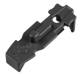 Magpul MAG803-BLK Tactile Lock-Plate Type 1 Made of Polymer w/ Black Finish & 1/8" Single Ridge for PMAG 10/20/30 AR/M4 GEN M3/300 B GEN M3 Floor Plates/5 Per Pack