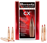 Hornady 273704 CX  270 Cal 130 gr Copper Solid 50 Per Box/ 25 Case
