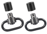 Outdoor Connection PBS19122 Push Button Swivel Set  1.25" Black Steel