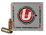 Underwood Ammo 112Underwood Ammo 112 Sporting 9mmLuger+P 115gr Jacketed Hollow Point 20 Per Box/10 Case