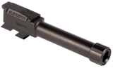SilencerCo AC5049 Glock  9mm Luger 3.70" Threaded Black Nitride Stainless Steel, Fits Glock 43/43X