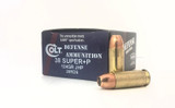 38 Super Colt Defense 124gr JHP 20/bx