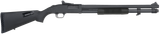 Mossberg 51668 590A1 Tactical 12 Gauge 3" 8+1 20" Parkerized Heavy-Walled Barrel Black Rec with Ghost Ring Rear Sight Black Fixed with Storage Compartment Stock Right Hand (LE)