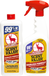 Wildlife Research 559 Super Charged Scent Killer Combo Odor Eliminator, Odorless Scent 24 oz Trigger Spray