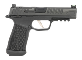 Sig Sauer 365XF9BFOMS P365 Fuse Compact 9mm Luger 17+1 4.30" Black DLC Barrel, Black Nitron Stainless Steel Optic Ready/Serrated Slide, Black Stainless Steel Frame w/Picatinny Rail, Black LXG Grip