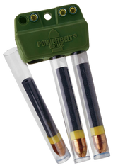 PowerBelt Bullets AC1501 SpeedClip Loader  50 Cal Green Plastic Capacity 3