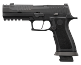 Sig Sauer 320XF9MOD P320 M.O.D. Full Size 9mm Luger 21+1 3.90" Black Barrel, Matte Black DLC Stainless Steel Optic Ready/Ported/Serrated Slide, Black Stainless Steel Frame w/Picatinny Rail, M.O.D. X F