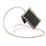 American Hunter BL1260S Solar Charger  12 Volt Clear