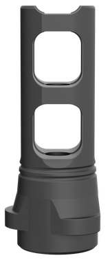 Breek Arms BRK4310 Breek LOK 3QD Gemini Dual-Port Black Nitride Steel 1/2"x28 Threads 223 Cal/5.56mm