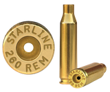 Starline Brass 260REMEUP50 Unprimed Cases  Rifle 260 Rem 50 Per Bag