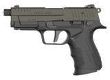 Retay USA RXP22BLKODSL13TH RXP 22 LR 13+1 4" Threaded Barrel, OD Green Cerakote Optic Ready/Serrated Slide, Black Cerakote Polymer Frame w/Accessory Rail, RMR/RMSc Footprint