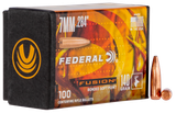 Federal FB284F1 Fusion Component  7mm .284 140 gr Fusion Soft Point 100 Per Box/ 4 Case