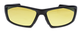 Walker's GWPIKNFF4AMB Ballistic Eyewear IKON Vector Adult Amber Lens Matte Black Frame