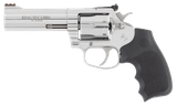 Colt Mfg KCOBRASB4RTS King Cobra Target 357 Mag 6rd Shot 4.25" Stainless Steel Barrel, Cylinder & Frame, Black Hogue Overmolded Grip, Exposed Hammer