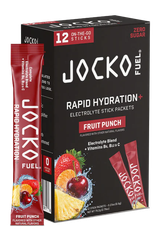 JOCKO 29281 RAPID HYDRATION POWDER FRUIT PNCH 12PK
