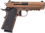 Sig Sauer 1911XCA45CXR3 1911 XCarry 45 ACP 8rd 5.75" Black DLC Coyote PVD Optic Ready Stainless Steel Slide Coyote PVD Black G10 Grip