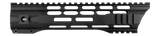 JE MACHINE PS-223MLK10GBLK-NAR 10" AR15 MLOK CLAMP