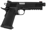 Rock Island 56862 Tac Ultra FS 10mm Auto Caliber with 5.50" Threaded Barrel, 16+1 Capacity, Overall Black Parkerized Finish Steel, Picatinny Rail/Beavertail Frame, Serrated Slide & Black G10 Grip