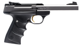 Browning 051409490 Buck Mark Standard *CA Compliant 22 LR 10+1 5.50" Slab Side Barrel, Stainless Serrated SS Slide, Matte Black Aluminum Frame, Finger Grooved Black Ultragrip RX Grip