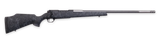 Weatherby MAM01N224WR6B Mark V Accumark Full Size 224 WBY Mag 4+1 24" Spun Stainless w/Graphite Black Cerakote Fluted Threaded Barrel, Graphite Black Cerakote Steel Drilled & Tapped Receiver, Matte Bl