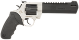 Taurus 2357065RH Raging Hunter  357 Mag 7rd 6.75" Matte Black Oxide Cylinder & Barrel Matte Stainless Steel Frame Black Rubber with Integrated Red Cushion Insert  Grip