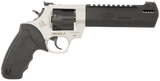 Taurus 2357065RH Raging Hunter  357 Mag 7rd 6.75" Matte Black Oxide Cylinder & Barrel Matte Stainless Steel Frame Black Rubber with Integrated Red Cushion Insert  Grip