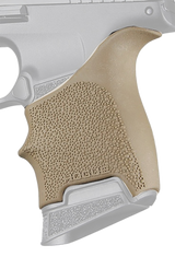 Hogue 18703 Grip Sleeve Handall Beavertail Flat Dark Earth Rubber