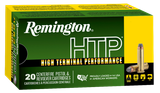 Remington Ammunition 21453 HTP  45ACP 185gr Jacketed Hollow Point 20 Per Box/25 Case