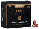 Speer 1846 TMJ  30Cal 110gr Total Metal Jacket Round Nose 100 Per Box/5 Case