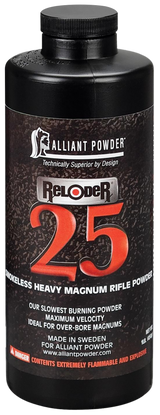 Alliant Powder RELODER25 Rifle Powder Reloder 25 Rifle Multi-Caliber Magnum 1 lb