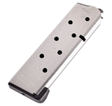CMC Products 16132C Power Mag  8rd 45 ACP Fits 1911 Officer Black Stainless Steel
