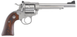 Ruger 0680 Blackhawk  Sports South Exclusive 22 LR 6rd 6.50" Barrel, Stainless Steel Barrel/Cylinder/Frame, Exposed Hammer, Bisley Hardwood Grip, Ramp Front/Adjustable Rear Sights