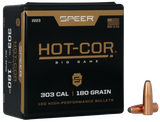 Speer 2223 Hot-Cor  303Cal 180gr Soft Point Round Nose 100 Per Box/5 Case